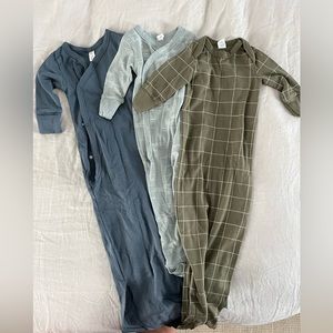 Colored Organics Indy Kimono Gowns (0-3)